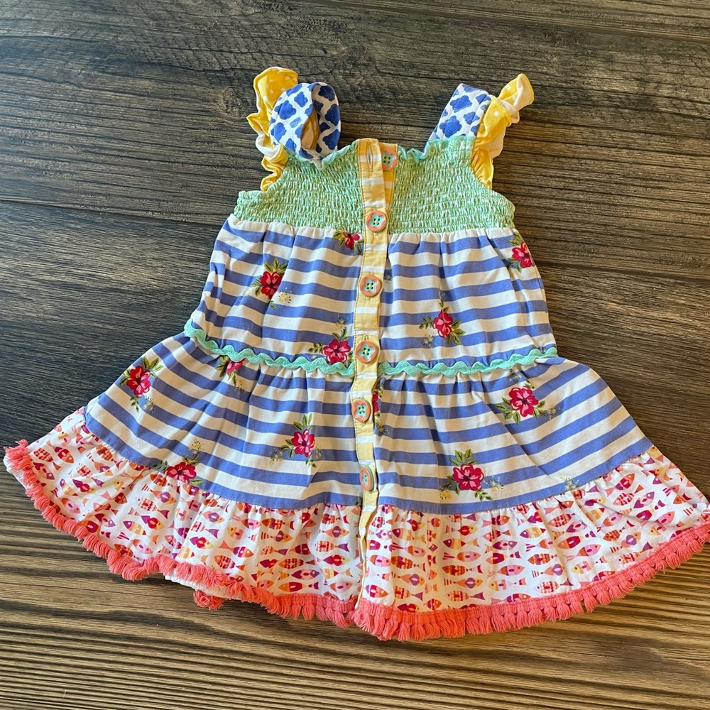 Matilda Jane Striped Baby Dress